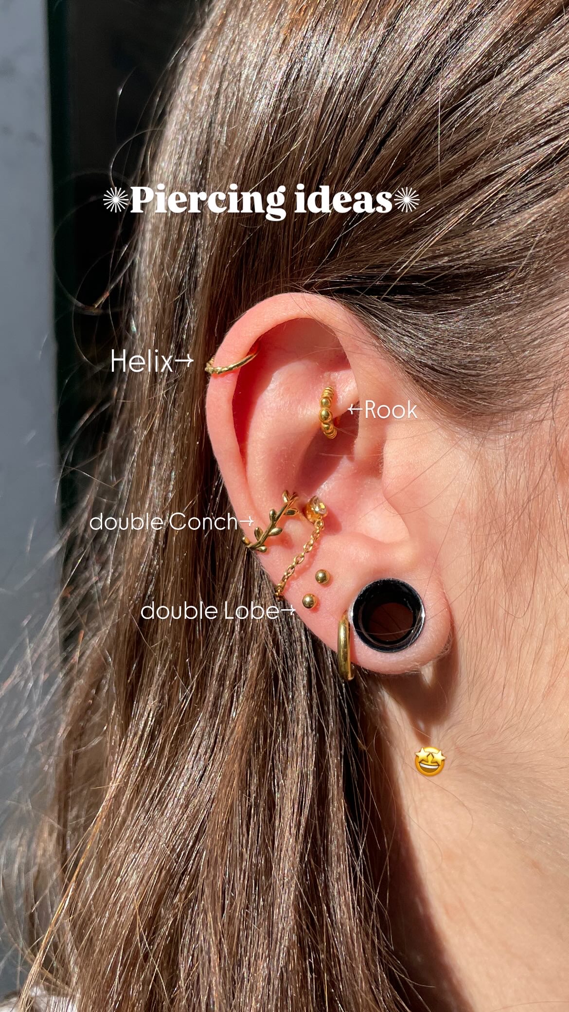 Ohrringe und Ear Curation