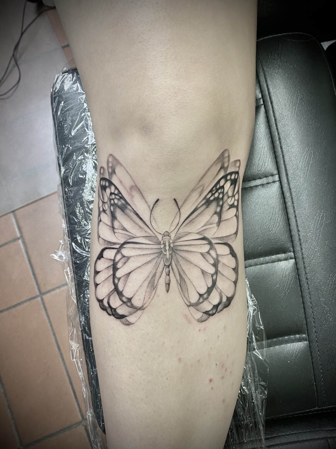 Schmetterling Tattoo