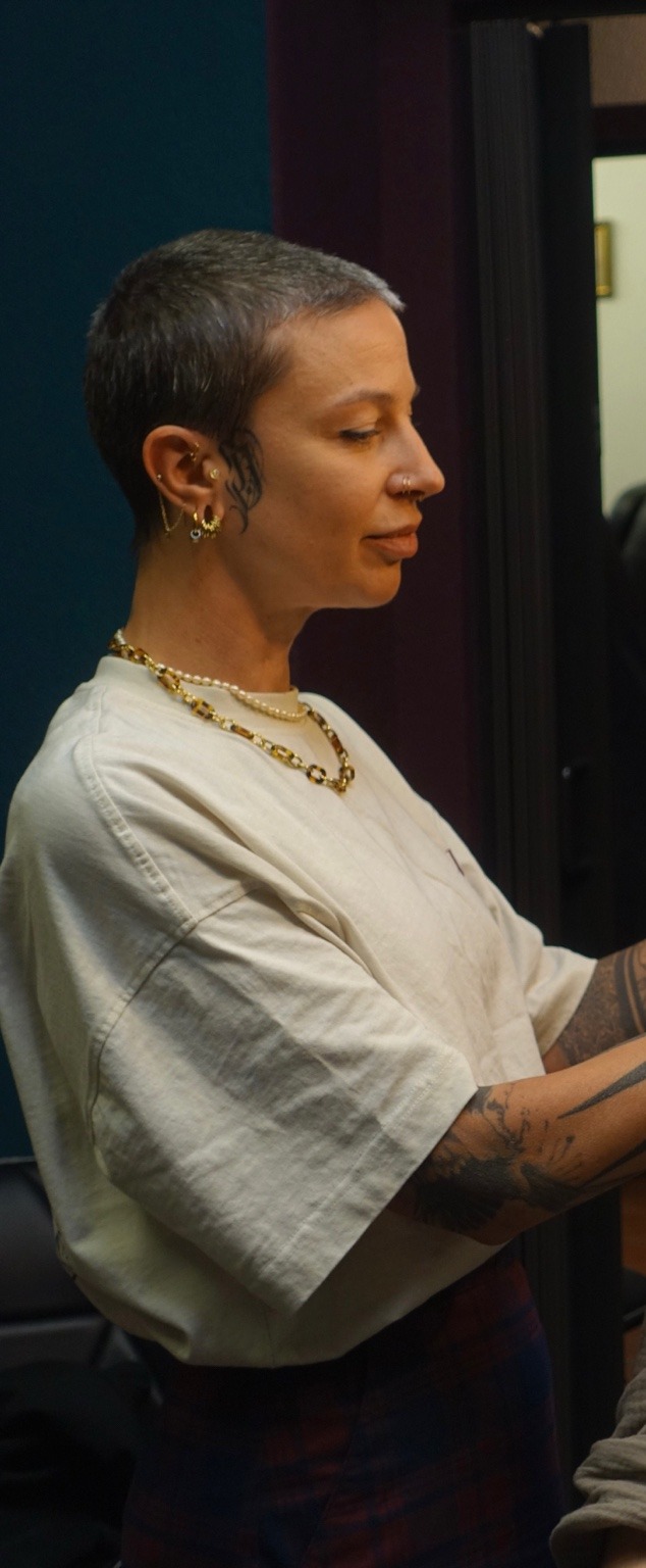 Dodo bei der Arbeit im Datura Studio